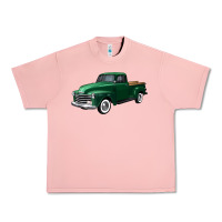 Salmon western green truck right 34 view Urban Heavy Tee - FaDigitalArtStudio