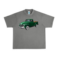 Tornado western green truck right 34 view Urban Heavy Tee - FaDigitalArtStudio