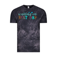 Cloud Black waiting on rest day Vintage Tee - HRA Design Shop