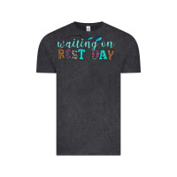 Vintage Black waiting on rest day Vintage Tee - HRA Design Shop