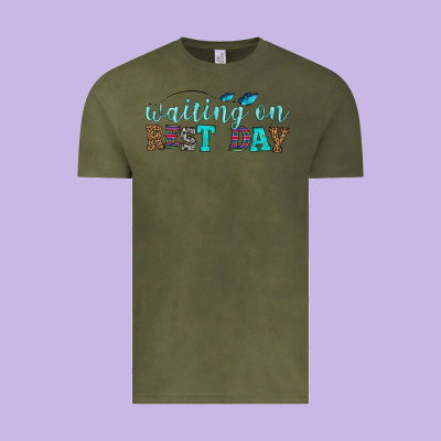Waiting On Rest Day Vintage Tee Designed By Hra Design Shop