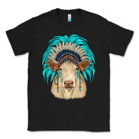 Black charolais indian headdress Classic Tee - JahusDesignShop