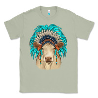 Matcha charolais indian headdress Classic Tee - JahusDesignShop