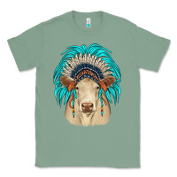 Sage charolais indian headdress Classic Tee - JahusDesignShop