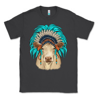 Charolais Indian Headdress Classic Tee | Teevron