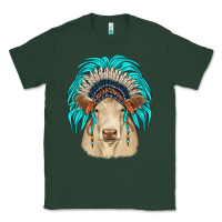 Sports Green charolais indian headdress Classic Tee - JahusDesignShop