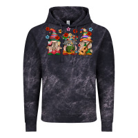 Cloud Black Mexican Gnomes Vintage Hoodie - texasbilliewilder