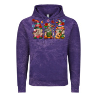 Cloud Purple Mexican Gnomes Vintage Hoodie - texasbilliewilder