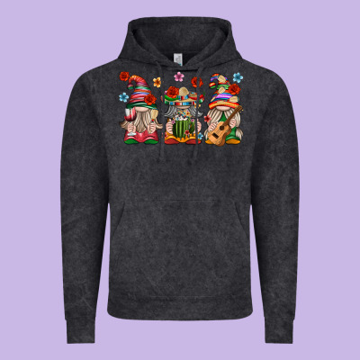 Mexican Gnomes Vintage Hoodie Designed By Texasbilliewilder