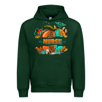Foreset Green pumpkin nurse Urban Hoodie - NancyCooperArtShop