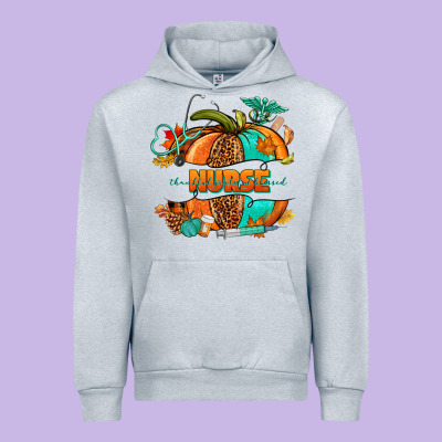 Pumpkin Nurse Urban Hoodie Designed By Nancycooperartshop