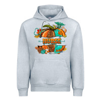 Heather Grey pumpkin nurse Urban Hoodie - NancyCooperArtShop