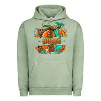 Pigment Oil Green pumpkin nurse Urban Hoodie - NancyCooperArtShop