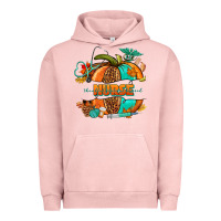 Pigment Salmon pumpkin nurse Urban Hoodie - NancyCooperArtShop