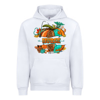 White pumpkin nurse Urban Hoodie - NancyCooperArtShop