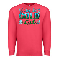 Cardinal baby its cold outside Premium Sweatshirt - NancyCooperArtShop