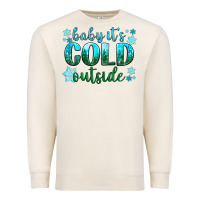 Sandshell baby its cold outside Premium Sweatshirt - NancyCooperArtShop