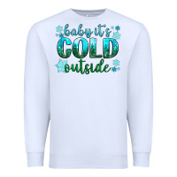 White baby its cold outside Premium Sweatshirt - NancyCooperArtShop