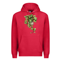Cardinal Golden Pothos Premium Hoodie - LillyAllenDesigns