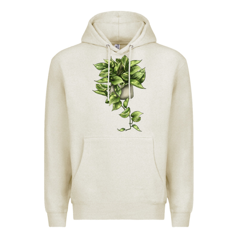 Golden Pothos Premium Hoodie by LillyAllenDesigns | Teevron