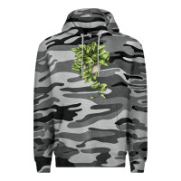 Slate Camo Golden Pothos Premium Hoodie - LillyAllenDesigns