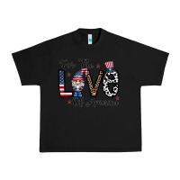 Black for the lovee of america gnome Urban Heavy Tee - CowhideDigitalArt