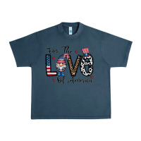 Midnight Navy for the lovee of america gnome Urban Heavy Tee - CowhideDigitalArt
