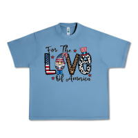 Pebble Blue for the lovee of america gnome Urban Heavy Tee - CowhideDigitalArt
