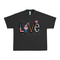 Pigment Black for the lovee of america gnome Urban Heavy Tee - CowhideDigitalArt