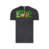 Vintage Black Love st. patricks day Vintage Tee - Neo Western