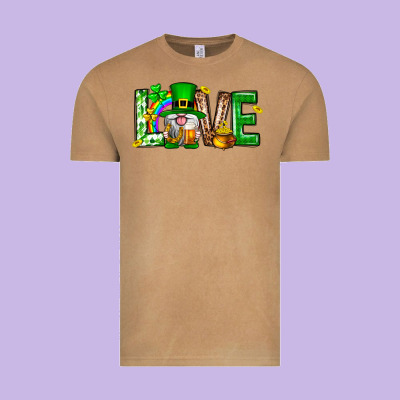 Love St. Patricks Day Vintage Tee Designed By Neo Western
