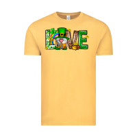 Vintage Mustard Love st. patricks day Vintage Tee - Neo Western