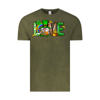 Vintage Olive Love st. patricks day Vintage Tee - Neo Western
