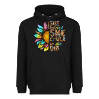 Black she believed she could so she did Heavyweight Hoodie - NancyCooperArtShop