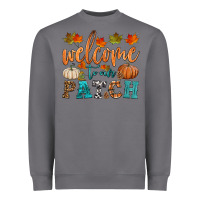 Storm welcome to our patch Heavyweight Sweatshirt - HRA Design Shop