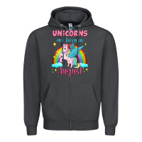 Smoke unicorns are born in august Zipper Hoodie - Jasminsmagicworld