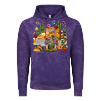 Cloud Purple Mexican Gnome Truck Vintage Hoodie - texasbilliewilder