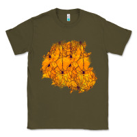 Army Green halloween patch Classic Tee - BundleAndBundleShop
