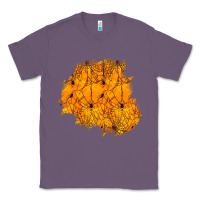 Lavender halloween patch Classic Tee - BundleAndBundleShop