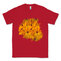 Red halloween patch Classic Tee - BundleAndBundleShop