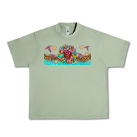 Oil Green nurse sunflower libbey glass Urban Heavy Tee - HRA Design Shop