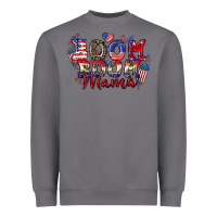 Boom Boom Mama 4th Of July Heavyweight Sweatshirt | Teevron