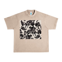 French Oak black and white cowhide tumbler Urban Heavy Tee - BarkalooDesign