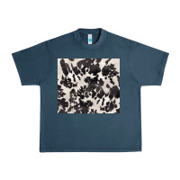 Midnight Navy black and white cowhide tumbler Urban Heavy Tee - BarkalooDesign