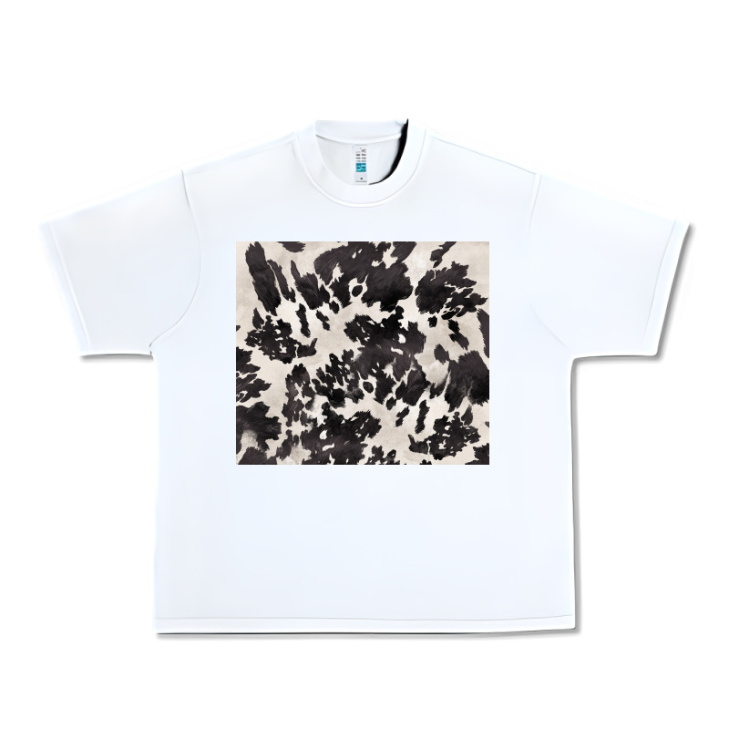 Black And White Cowhide Tumbler Urban Heavy Tee by BarkalooDesign | Teevron