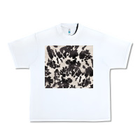White black and white cowhide tumbler Urban Heavy Tee - BarkalooDesign