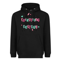 Black she overcame everything that was meant to destroy Heavyweight Hoodie - MaliasSmallBusiness