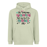 Matcha she overcame everything that was meant to destroy Heavyweight Hoodie - MaliasSmallBusiness