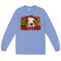 Colony Blue merry christmas Long Sleeve Tee - JahusDesignShop