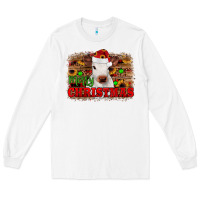 White merry christmas Long Sleeve Tee - JahusDesignShop
